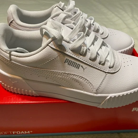 White hot sale puma runners